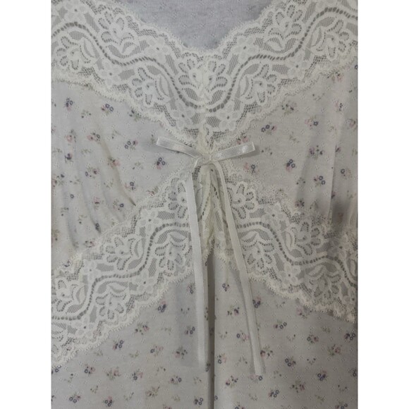 NWT Vintage Night Gown Pink K 4044pk-l Size Small Lace - Picture 7 of 8